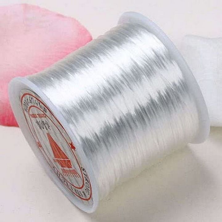 White Stretchy Elastic String