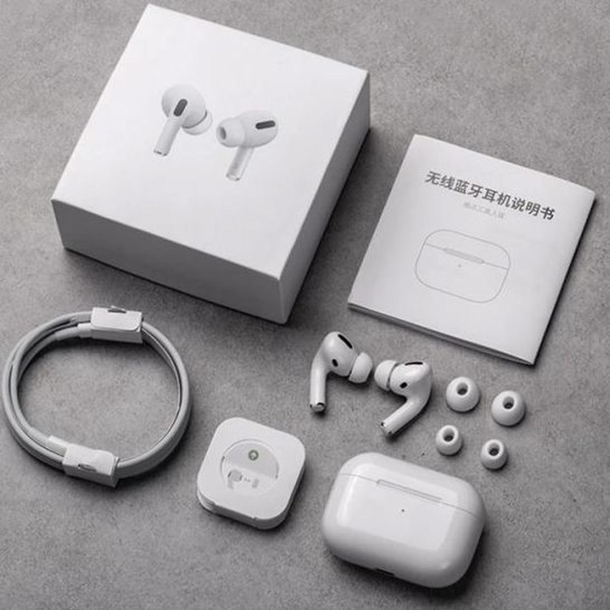 AirPods Pro Wireless Earbuds, Bluetooth 5.0, Compatible with iOS/Android