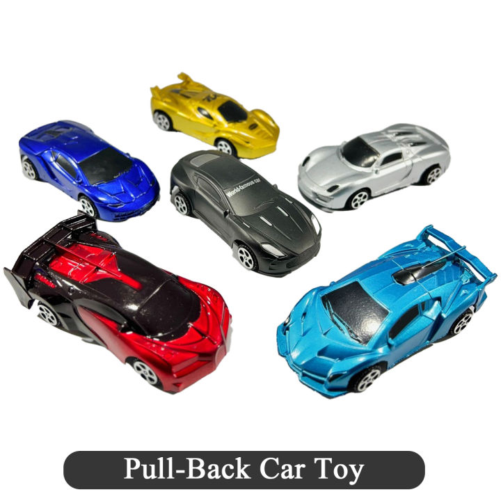Pack of 6 Sports Car Toys For Kids, Racing Cars Toys For Boys