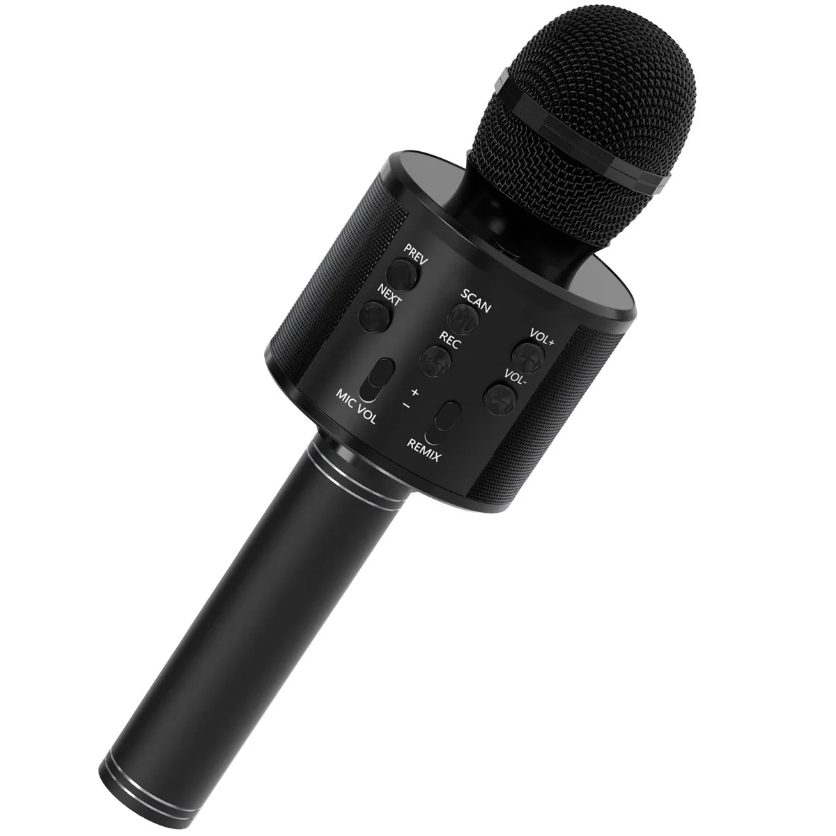 Kids Microphone for Singing, Wireless Bluetooth Karaoke Microphone for Adults